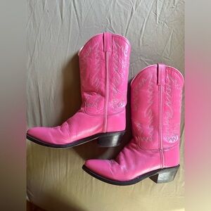 Pink Cowgirl Boots